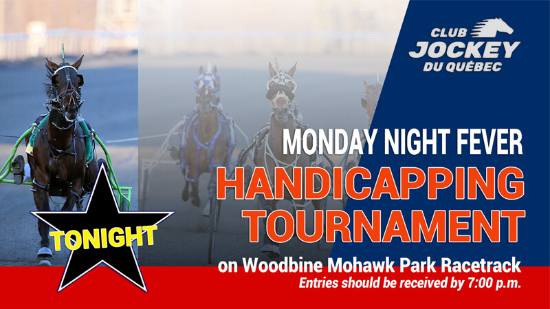 Handicapping Tournament in all Quebec betting parlors