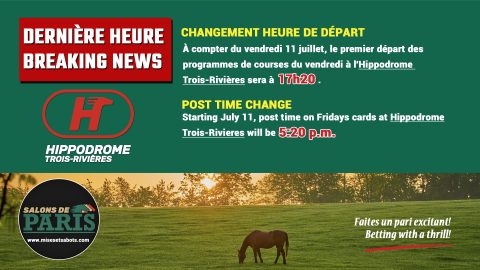 POST TIME CHANGE