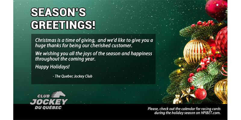 Season’s Greetings!